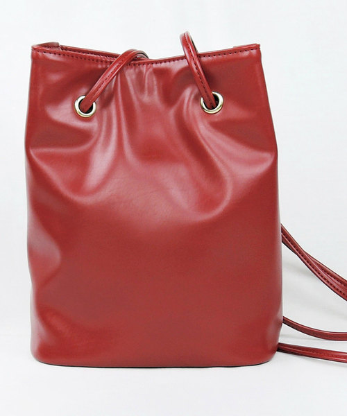 minia(ミニア)の「巾着ショルダーバッグ(ショルダーバッグ・レディース・ブラック/グリーン系その他/イエロー/レッド/レッド系その他/オレンジ系その他・FREE)」の13枚目の写真