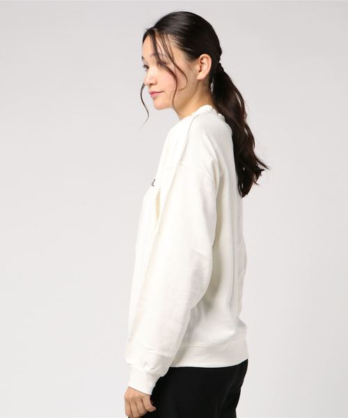 WEGO（ウィゴー）の「WEGO/シンプルロゴプリントスウェット（スウェット・レディース・ベージュ/オフホワイト/ブラック/ピンク・FREE）」の5枚目の写真