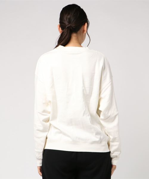 WEGO（ウィゴー）の「WEGO/シンプルロゴプリントスウェット（スウェット・レディース・ベージュ/オフホワイト/ブラック/ピンク・FREE）」の6枚目の写真