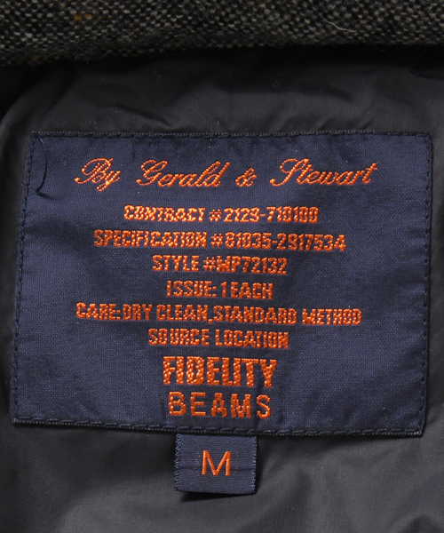 BEAMS（ビームス）の「□FIDELITY SPORTSWEAR×BEAMS / 別注 フード ダウンベスト（ダウンベスト・メンズ・グレー/ネイビー/キャメル・SMALL/MEDIUM/LARGE）」の15枚目の写真