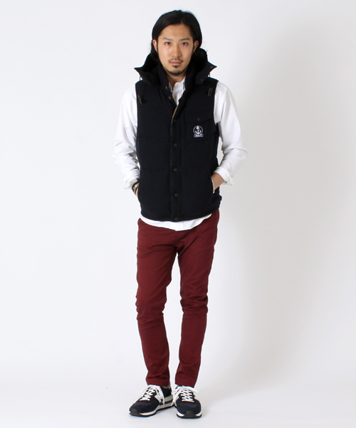 ビームス　fidelity ダウンベスト BEAMS（ビームス）の「□FIDELITY SPORTSWEAR×BEAMS / 別注