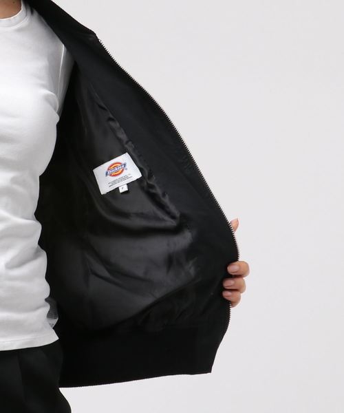 Dickies（ディッキーズ）の「【Dickies】【ライトオン40周年記念限定モデル】ブルゾン（ブルゾン・レディース・ブラック/カーキ・フリー）」の4枚目の写真