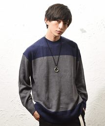 MinoriTY | バイカラーニット(ニット/セーター)