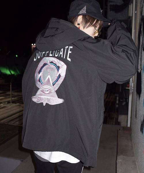 rovtski（ロフトスキー）の「LIGHT YEAR SUPLICATW HOOD JKT（ダウンジャケット/コート・レディース・ブラック/イエロー・FREE）」の9枚目の写真