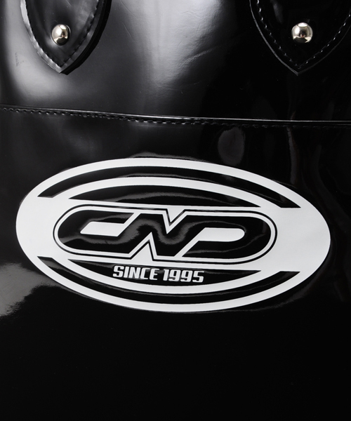 Candy Stripper(キャンディストリッパー)の「CND ENAMEL SHOULDER バッグ(ショルダーバッグ・レディース・ブラック/ネイビー/ピンク・2)」の6枚目の写真