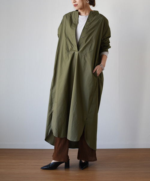 LHELBIE（レルビエ）の「バックロングシャツワンピース（シャツ