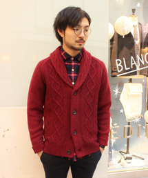 EDIFICE | ◇LAMBケーブルショール カーディガン(カーディガン/ボレロ)