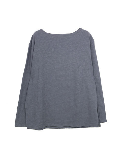 TRUNC(トランクエイティーエイト)の「Lazy Basque Shirt(Tシャツ/カットソー・レディース・チャコールグレー/ブラウン/グレー/アイボリー・FREE)」の9枚目の写真