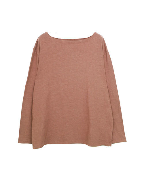 TRUNC(トランクエイティーエイト)の「Lazy Basque Shirt(Tシャツ/カットソー・レディース・チャコールグレー/ブラウン/グレー/アイボリー・FREE)」の11枚目の写真