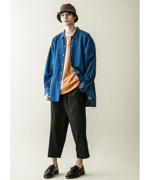 MONKEY TIME(モンキータイム)の「<monkey time> TR GRGT WIDE 1P ANKLE/ワイドアンクル(その他パンツ・メンズ・ブラック・L/M/S)」の6枚目の写真