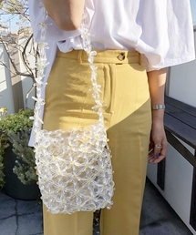 Casselini | フラワービーズバッグ(トートバッグ)