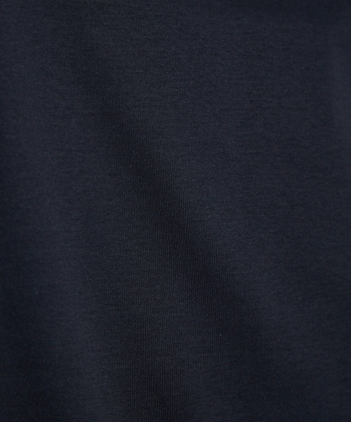 ABAHOUSE（アバハウス）の「コンパクトスムースハーフジップTシャツ（Tシャツ/カットソー・メンズ・ブラック/カーキ・44/46/48）」の9枚目の写真