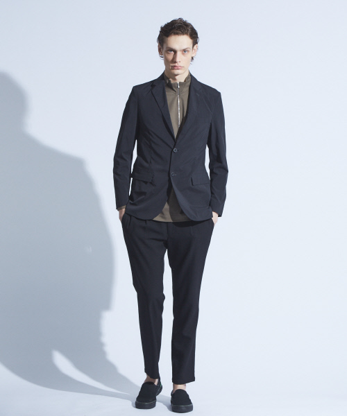 ABAHOUSE（アバハウス）の「コンパクトスムースハーフジップTシャツ（Tシャツ/カットソー・メンズ・ブラック/カーキ・44/46/48）」の13枚目の写真