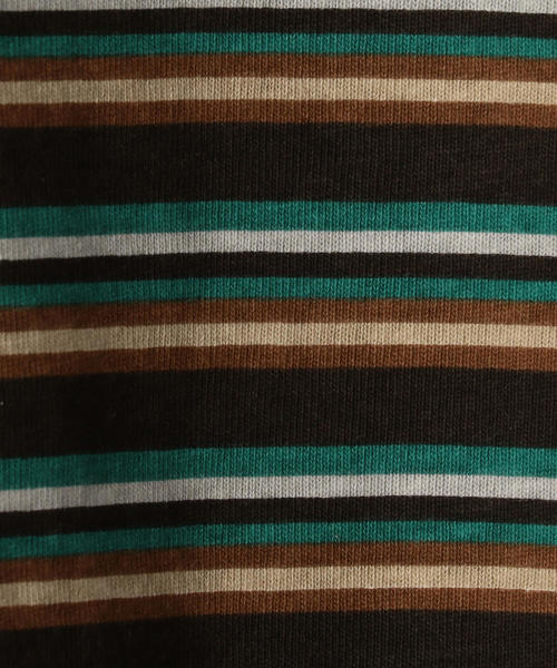 coen(コーエン)の「ビッグシルエットマルチボーダーTシャツ2(UTILITY LINE)(Tシャツ/カットソー・メンズ・その他1/その他・SMALL/MEDIUM/LARGE)」の11枚目の写真