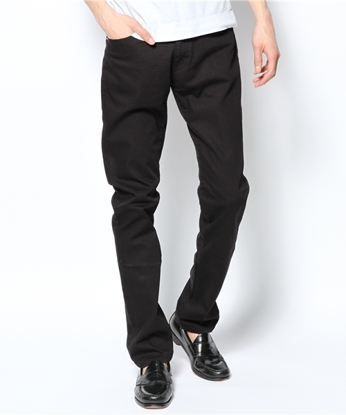 green label relaxing（グリーンレーベルリラクシング）の「SLIM 825 7/SERGE 5POCパンツ ◆（その他パンツ・メンズ・ベージュ/ライム/ブラック/コバルトブルー/ネイビー・34inch/30inch/33inch/29inch/31inch/32inch）」の2枚目の写真