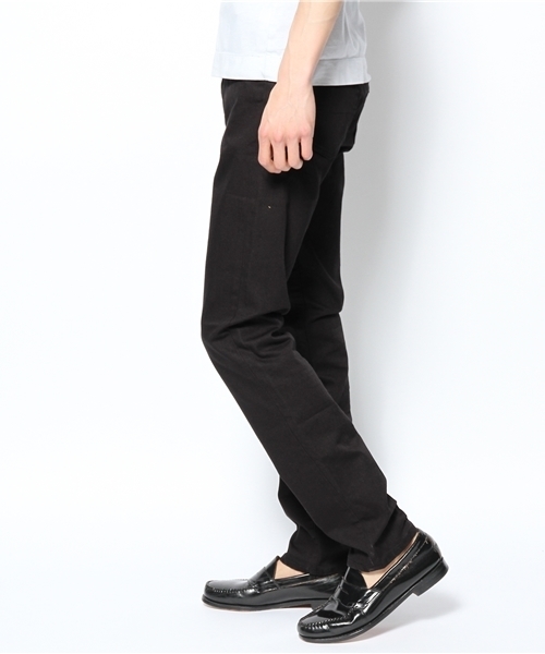 green label relaxing（グリーンレーベルリラクシング）の「SLIM 825 7/SERGE 5POCパンツ ◆（その他パンツ・メンズ・ベージュ/ライム/ブラック/コバルトブルー/ネイビー・34inch/30inch/33inch/29inch/31inch/32inch）」の9枚目の写真
