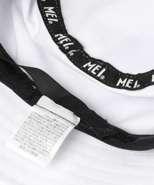 MEI（メイ）の「【MEI×GW】バケットハット/821101（ハット・メンズ・ホワイト/ブラック・FREE）」の6枚目の写真