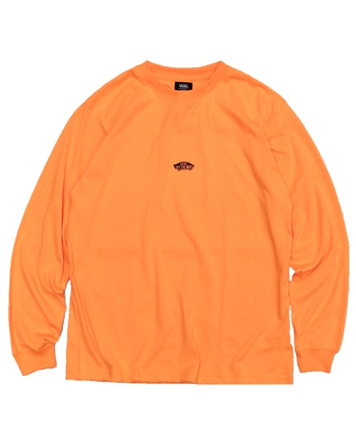 VANS(バンズ)の「VANS / ヴァンズ 】SK8OTW NEON COLOR LS TEE(Tシャツ/カットソー)」|オレンジ