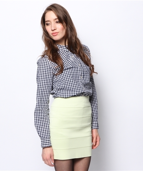 ROSE BUD(ローズバッド)の「(B.B) 32900-122TP (シャツ/ブラウス・レディース・ネイビー/サックスブルー・ONE SIZE)」の1枚目の写真