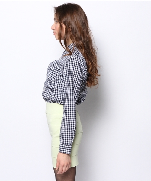 ROSE BUD(ローズバッド)の「(B.B) 32900-122TP (シャツ/ブラウス・レディース・ネイビー/サックスブルー・ONE SIZE)」の7枚目の写真