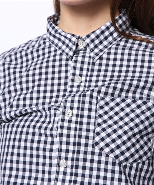 ROSE BUD(ローズバッド)の「(B.B) 32900-122TP (シャツ/ブラウス・レディース・ネイビー/サックスブルー・ONE SIZE)」の4枚目の写真