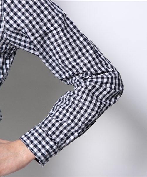 ROSE BUD(ローズバッド)の「(B.B) 32900-122TP (シャツ/ブラウス・レディース・ネイビー/サックスブルー・ONE SIZE)」の3枚目の写真