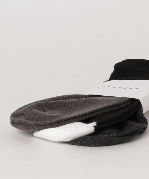 HARUSAKU CC（ハルサクシーシー）の「HARUSAKU CC  Men's Sneaker socks 3P set :メンズスニーカーソックス3Pセット（ソックス/靴下・メンズ・ブラック/グレー/グレー系その他/ホワイト/グレー系その他2/ブラウン/ホワイト系その他・M/S/L）」の15枚目の写真