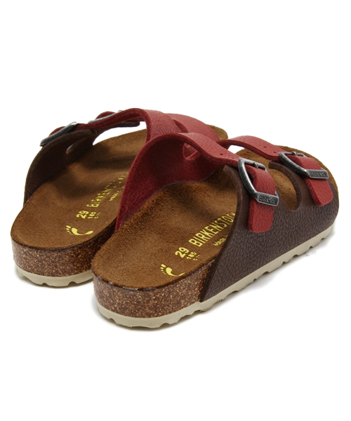 BIRKENSTOCK（ビルケンシュトック）の「■VERY5月号チビVERY掲■NEVADA/ネバダ レッド×ブラウン（KIDS）（サンダル・キッズ・レッド・25/34/29/24/28/26/27/31/33/30/32）」の4枚目の写真