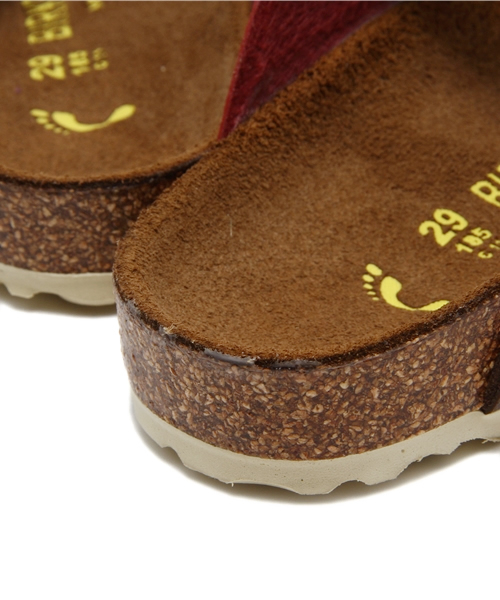 BIRKENSTOCK（ビルケンシュトック）の「■VERY5月号チビVERY掲■NEVADA/ネバダ レッド×ブラウン（KIDS）（サンダル・キッズ・レッド・25/34/29/24/28/26/27/31/33/30/32）」の7枚目の写真