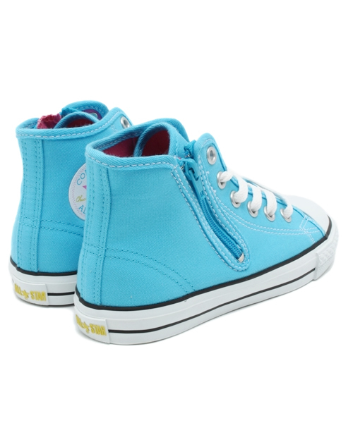CONVERSE（コンバース）の「CHILD ALL STAR VVD RZ HI/チャイルドオールスター　VVD RZ HI（スニーカー・キッズ・ブルー/ピンク・15cm/20cm/17cm/22cm/18cm/19cm/21cm/16cm）」の4枚目の写真