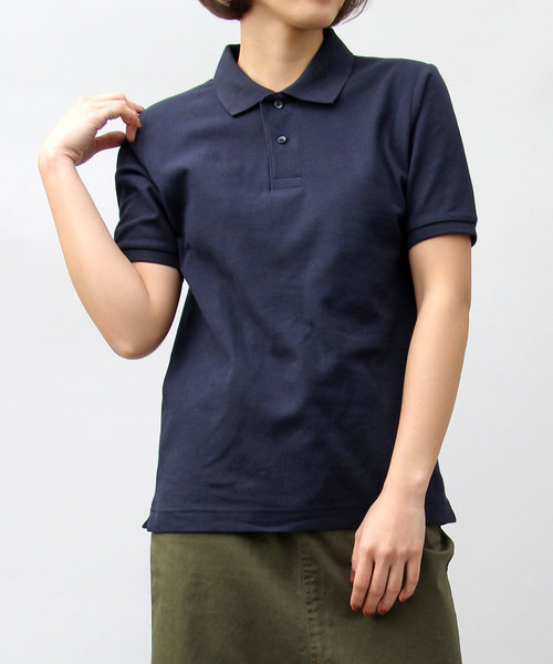 United Athle（ユナイテッドアスレ）の「5.3オンス ドライカノコ スタンダード ポロシャツ（ポロシャツ・メンズ・グリーン/ネイビー/パープル/ブラック/グレー/ホワイト・S/XS/M/L/XL）」の5枚目の写真