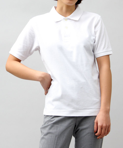 United Athle（ユナイテッドアスレ）の「5.3オンス ドライカノコ スタンダード ポロシャツ（ポロシャツ・メンズ・グリーン/ネイビー/パープル/ブラック/グレー/ホワイト・S/XS/M/L/XL）」の7枚目の写真