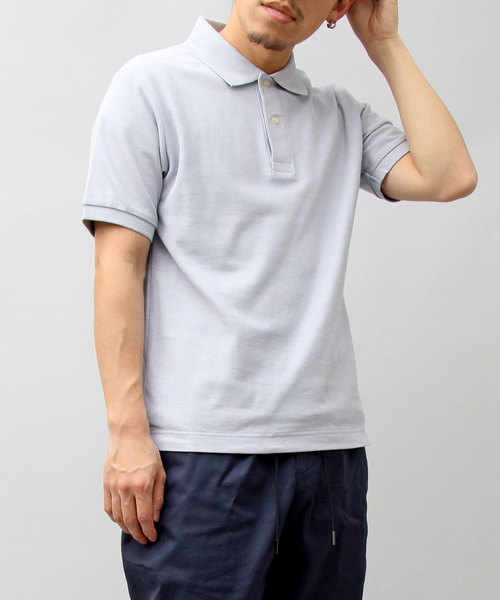 United Athle（ユナイテッドアスレ）の「5.3オンス ドライカノコ スタンダード ポロシャツ（ポロシャツ・メンズ・グリーン/ネイビー/パープル/ブラック/グレー/ホワイト・S/XS/M/L/XL）」の10枚目の写真