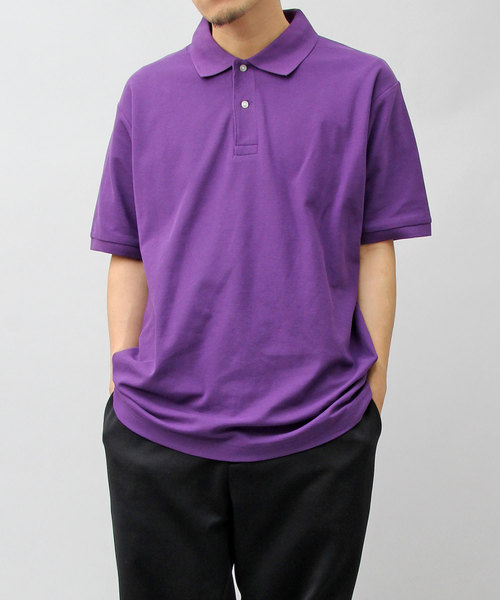 United Athle（ユナイテッドアスレ）の「5.3オンス ドライカノコ スタンダード ポロシャツ（ポロシャツ・メンズ・グリーン/ネイビー/パープル/ブラック/グレー/ホワイト・S/XS/M/L/XL）」の16枚目の写真