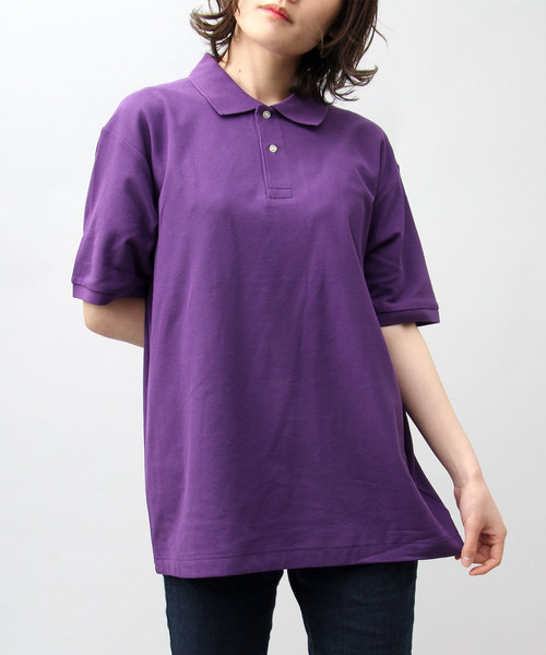 United Athle（ユナイテッドアスレ）の「5.3オンス ドライカノコ スタンダード ポロシャツ（ポロシャツ・メンズ・グリーン/ネイビー/パープル/ブラック/グレー/ホワイト・S/XS/M/L/XL）」の17枚目の写真