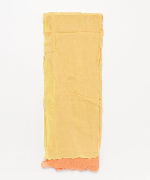 チャイハネ（チャイハネ）の「【チャイハネ】ガーゼカーテン178cm（インテリア雑貨・レディース・ホワイト/ブラウン/ブルー/グリーン/オレンジ/ターコイズブルー・FREE）」の8枚目の写真