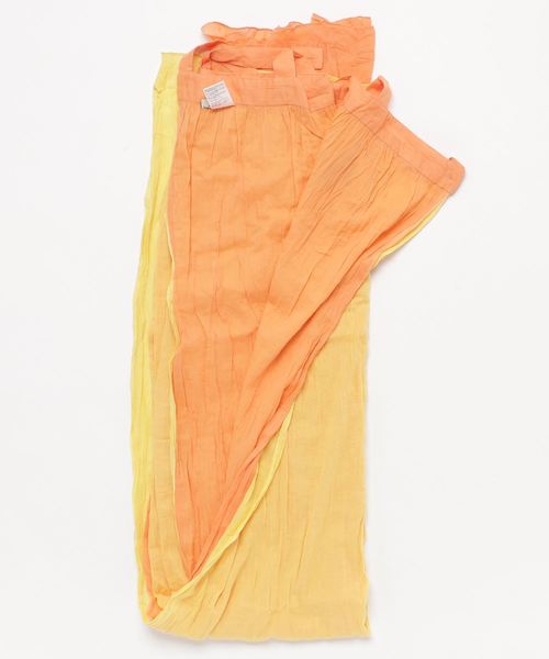 チャイハネ（チャイハネ）の「【チャイハネ】ガーゼカーテン178cm（インテリア雑貨・レディース・ホワイト/ブラウン/ブルー/グリーン/オレンジ/ターコイズブルー・FREE）」の9枚目の写真