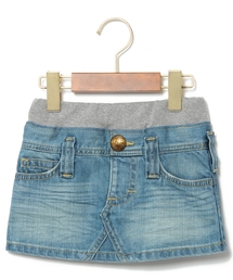 green label relaxing | Lee リブスカート ◆(デニムスカート)