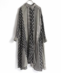 ROOPTOKYO（ループトウキョウ）の「総柄ロングシャツワンピース（ワンピース・レディース）」