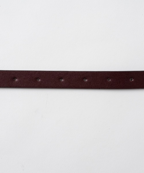 WEGO（ウィゴー）の「WEGO/バックル細ベルト（ベルト・レディース・ブラック/ベージュ/ワイン/グリーン/キャメル・FREE）」の8枚目の写真