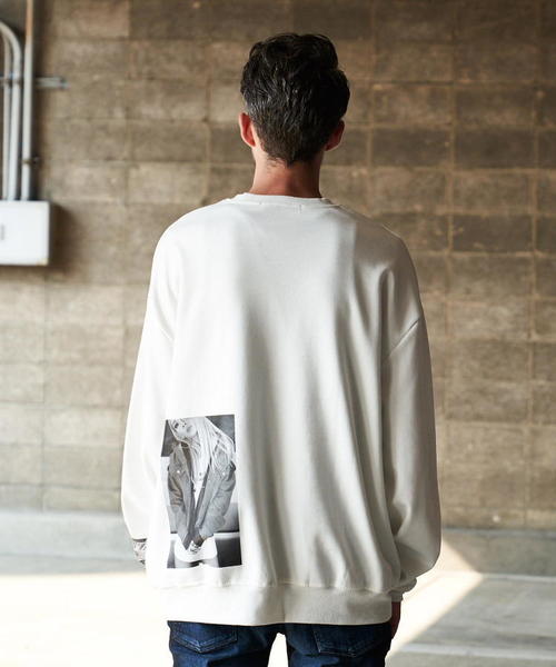 GALLIS ADDICTION（ガリスアディクション）の「GAランダムフォトクルースウェット2（スウェット・メンズ・ホワイト/ブラック/ベージュ・M/L）」の16枚目の写真
