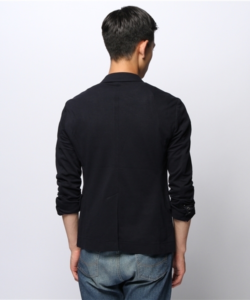 JOURNAL STANDARD（ジャーナルスタンダード）の「サーフニットカーディガンジャケット+#○（テーラードジャケット・メンズ・コバルトブルー/グレー/ネイビー・SMALL/MEDIUM/LARGE）」の12枚目の写真