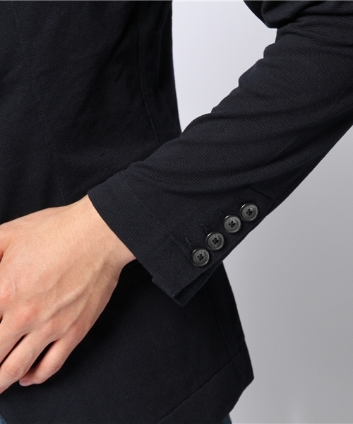 JOURNAL STANDARD（ジャーナルスタンダード）の「サーフニットカーディガンジャケット+#○（テーラードジャケット・メンズ・コバルトブルー/グレー/ネイビー・SMALL/MEDIUM/LARGE）」の6枚目の写真