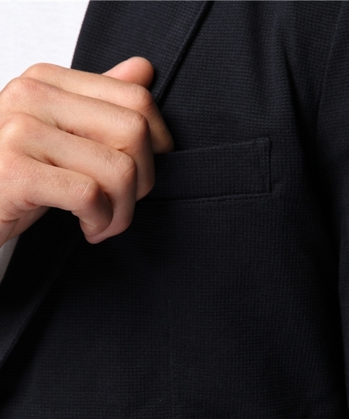 JOURNAL STANDARD（ジャーナルスタンダード）の「サーフニットカーディガンジャケット+#○（テーラードジャケット・メンズ・コバルトブルー/グレー/ネイビー・SMALL/MEDIUM/LARGE）」の7枚目の写真