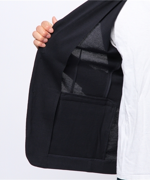 JOURNAL STANDARD（ジャーナルスタンダード）の「サーフニットカーディガンジャケット+#○（テーラードジャケット・メンズ・コバルトブルー/グレー/ネイビー・SMALL/MEDIUM/LARGE）」の13枚目の写真