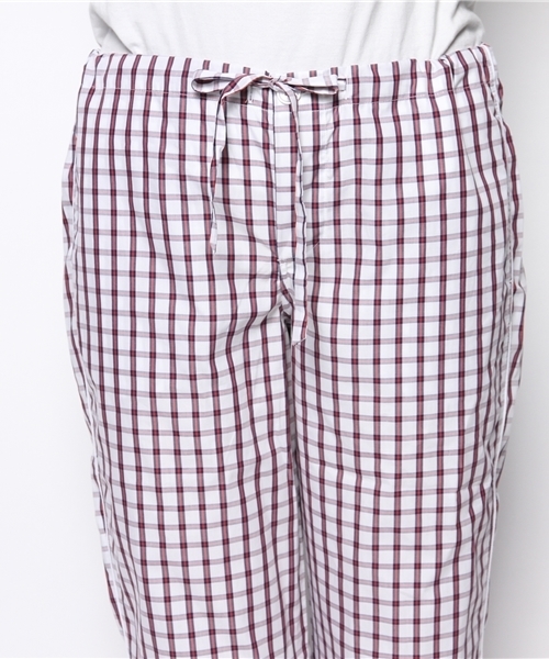 Ray BEAMS(レイビームス)の「SLEEPY JONES / パジャマ パンツ "格子柄"(その他パンツ・レディース・ホワイト・ONE SIZE)」の4枚目の写真