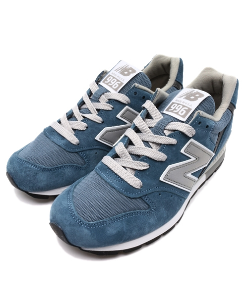 NEW BALANCE(ニューバランス)の「NEW BALANCE M996 Color Update(スニーカー・レディース・ミント/ブルー・24.0cm)」の1枚目の写真