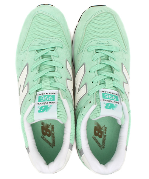 NEW BALANCE(ニューバランス)の「NEW BALANCE M996 Color Update(スニーカー・レディース・ミント/ブルー・24.0cm)」の10枚目の写真