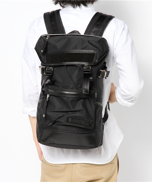 MSPC（エムエスピーシー）の「MSPC×Lui's コラボバッグ（DENSITY）（バックパック/リュック・メンズ・ブラック系その他/ブラック/ネイビー・FREE）」の7枚目の写真