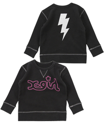 X-girl Stages | CREW SWEAT MILLS LOGO　（4T～7T）/ スウェット(スウェット)